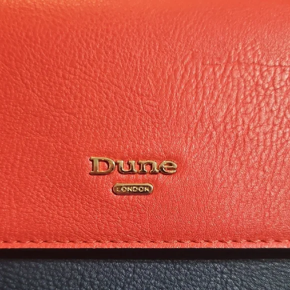 Dune London Red and Black Satchel - Picture 2 of 8